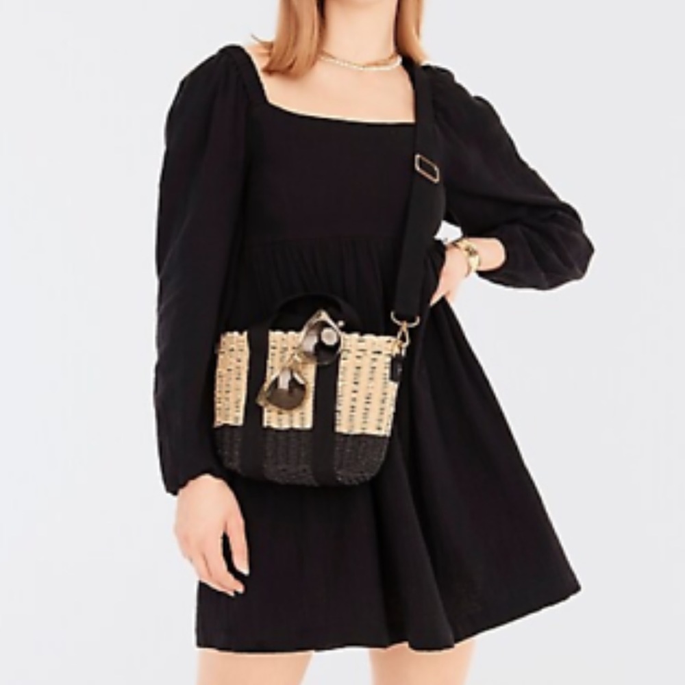 NWT J. Crew Square Neck Soft-Gauze Dress